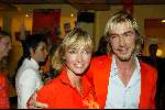 Amsterdam 19 april 2004
Premiere in Oranje in Amsterdam Arena.
Wendy v Dijk met Chris Zegers