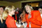 Amsterdam 19 april 2004
Premiere in Oranje in Amsterdam Arena.
Wendy v Dijk met Chris Zegers