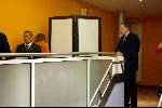 Amsterdam 19 april 2004
Premiere in Oranje in Amsterdam Arena.
Vader van Wendy v Dijk  hartaanval.