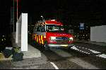 Amsterdam 19 april 2004
Premiere in Oranje in Amsterdam Arena.
Vader Wendy v Dijk op weg naar ziekenhuis in ziekenauto