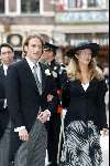 Delft 24 april 2004
Trouwen Prins Friso en Mabel Wisse Smit in stadhuis Delft.
Willemijn Verloop zwanger met man