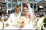Vlaardingen 20 april 2004
Winston Post en Denise v Rijswijk trouwen op stadhuis Vlaardingen.