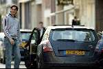 Amsterdam 9 april 2004
Zlatan Ibrahimovic met vriendin op PC hooftstraat