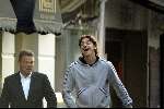 Amsterdam 9 april 2004
Zlatan Ibrahimovic met vriendin op PC hooftstraat