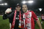 Eindhoven, 23 April 2005
PSV voor de 18e keer landskampioen
Alex met Gomes