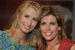 Amsterdam 25 april 2005
1000e aflevering van shownieuws.  Danielle Overgaag met Anouk Smulders