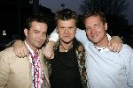 Hilversum 1 april 2005
Afscheidsfeestje van Beau v Erven Dorens. Beau 
Peter v d Vorst en Albert Verlinde