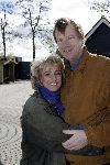 Harderwijk 9 april 2005
Opening dolfinarium Harderwijk.
Berdien Stenberg met man en zoontje