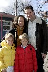 Harderwijk 9 april 2005
Opening dolfinarium HARDERWIJK.
Carel Kraayenhof met gezin