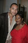 Amsterdam 24 april 2005
Premiere de Jantjes in de rai.
Everon Jackson en Chris Comvalius