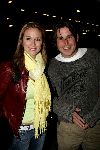 Amsterdam 11 april 2005
Feest op supperclub boot.
Fabienne de Vries met vriend