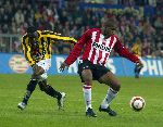 Eindhoven, 23 April 2005 Kampioenswedstrijd PSV-Vitesse, eindstand 3-0
Farfan.