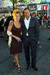Amsterdam 2 september 2002
Premiere Oesters van Namkee in Pathe Arena
Frederique Huydts met vriend