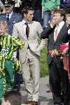 Scheveningen 30 april 2005
Koningin Beatrix in Scheveningen met familie.
Prins Maurits en Prins Friso