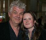 Amsterdam 24 april 2005
Premiere de Jantjes in de rai.
Frits Jansma en zijn dochter