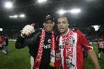 Eindhoven, 23 April 2005
Kampioenswedstrijd PSV-Vitesse, eindstand 3-0
Gomes en Alex PSV.