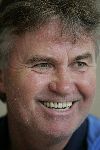 Eindhoven, 11 April 2005
PSV-trainer Guus Hiddink.