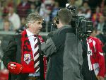 Eindhoven, 23 April 2005 Kampioenswedstrijd PSV-Vitesse, eindstand 3-0
Guus Hiddink.