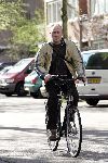 Amsterdam 4 april 2005
Henk Poort op fiets