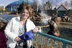 Harderwijk 9 april 2005
Opening dolfinarium HARDERWIJK.
Inge Diepman