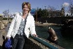 Harderwijk 9 april 2005
Opening dolfinarium HARDERWIJK.
Inge Diepman