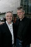 Amsterdam 28 april 2005
Premiere Salsa in theater fabriek.
Jaap reyenbende met vriend