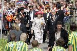 Scheveningen 30 april 2005
Koningin Beatrix in Scheveningen met familie.
Koningin Beatrix en Wim Deetman