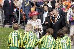 Scheveningen 30 april 2005
Koningin Beatrix in Scheveningen met familie.
Koningin Beatrix en Wim Deetman