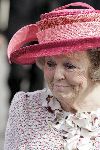 Scheveningen 30 april 2005
Koningin Beatrix in Scheveningen met familie.
Koningin Beatrix lachend