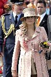 Scheveningen 30 april 2005
Koningin Beatrix in Scheveningen met familie.
Maxima zwanger met hoed