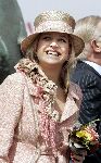 Scheveningen 30 april 2005
Koningin Beatrix in Scheveningen met familie.
Maxima zwanger met hoed