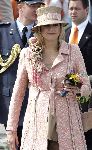 Scheveningen 30 april 2005
Koningin Beatrix in Scheveningen met familie.
Maxima zwanger met hoed