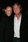 Amsterdam 10 april 2005
Feest op supperclub boot.
Micky Hoogendijk met vriend