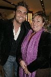 Amsterdam 24 april 2005
Premiere de Jantjes in de rai.
Mike  Starink met moeder