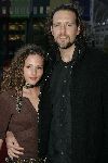 Amsterdam 13 april 2005
Premiere African Footprint in Pepsi stage.
Peggy Jane de Schepper met vriend
