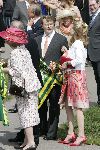 Scheveningen 30 april 2005
Koningin Beatrix in Scheveningen met familie.
Mabel Wisse Smit en Prins Friso