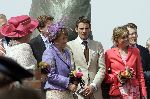 Scheveningen 30 april 2005
Koningin Beatrix in Scheveningen met familie.
Prinses Margriet Prins Maurits Prins Constantijn en Prinses Laurentien