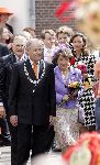 Scheveningen 30 april 2005
Koningin Beatrix in Scheveningen met familie.
Prinses Margriet en Pieter v Vollenhoven
  en Wim Deetman
