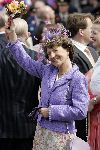 Scheveningen 30 april 2005
Koningin Beatrix in Scheveningen met familie.
Prinses Margriet