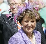Scheveningen 30 april 2005
Koningin Beatrix in Scheveningen met familie.
Prinses Margriet en Pieter v Vollenhoven