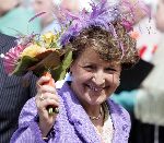 Scheveningen 30 april 2005
Koningin Beatrix in Scheveningen met familie.
Prinses Margriet