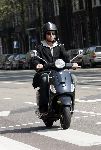 Amsterdam  24 april 2005
Thijs Romer op scooter Vespa