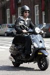 Amsterdam  24 april 2005
Thijs Romer op scooter Vespa
