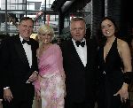 Rotterdam 16 april 2005
Luciano Pavarotti in Ahoy.
Harry Mens met Suze Mens Marloes Mens en  Tom westermeijer