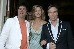 Amsterdam 27 april 2005
Feestje 20 jarig bestaan Tommy Hilfiger.
Tommy Hilfiger met vriendin en broer Andy Hilfiger