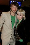 Amsterdam 24 april 2005
Premiere de Jantjes in de rai.
Viktoria Koblenko met gsm