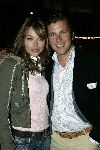 Amsterdam 27 april 2005
Feestje 20 jarig bestaan Tommy Hilfiger.
Winston Gerschtanowitz met Renate Verbaan