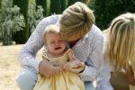 Tavarnelle 6 juli 2006
Koningin Beatrix met Prinses Maxima Prins Willem Alexander Amalia en Alexia tijdens fotomoment op vakantie.