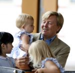 Apeldoorn 18 augustus 2006
Prinses Alexia en Prins Willem Alexander