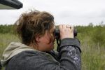 Muiderberg 31 mei 2006
Linda de Mol, Annette Malherbe Tjitske Reidinga  en Susan Visser  (Gooische vrouwen)op woonark in natuurreservaat Naardermeer tegen aanleg A6
Peter Smulders bv